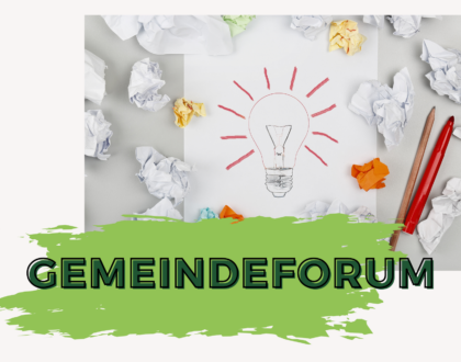 Gemeindeforum | kein Gottesdienst